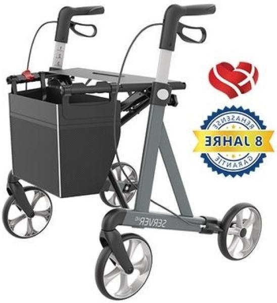 XXL Rollator SERVER HD Sitzhöhe: 55 cm